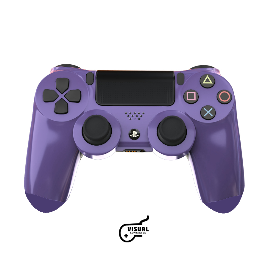 Controle Playstation 4 Purple Visual Controles